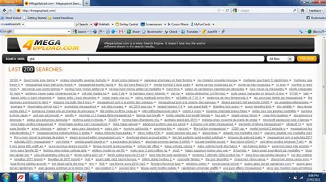 search megaupload